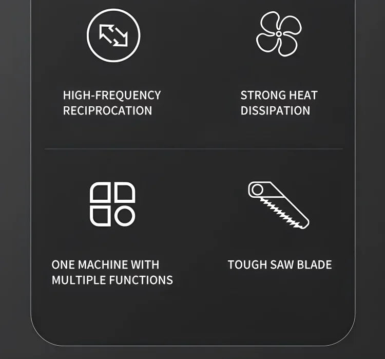 DEWALT 20V kefenélküli elektromos orrfűrész — vezeték nélküli szerszám 2800 RPM fordulatszámmal fém, fa és csövek vágásához.