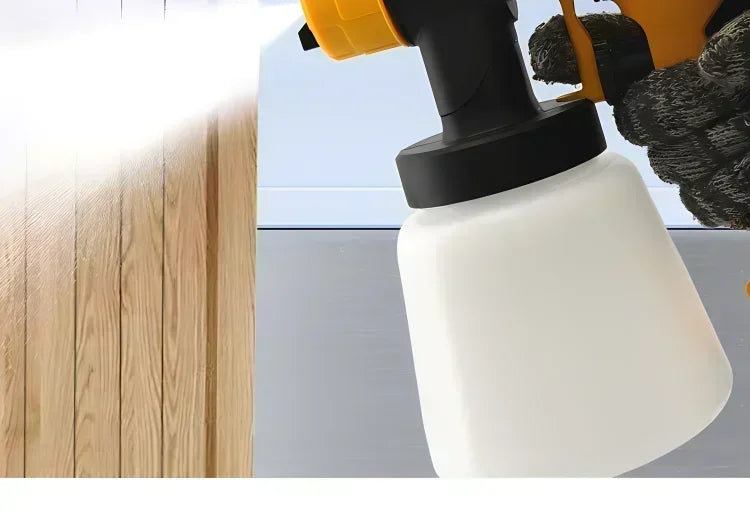 800 ml-es vezeték nélküli DEWALT elektromos festékszóró pisztoly — nagy teljesítményű hordozható festőeszköz autóbevonatokhoz és bútorokhoz, DEWALT akkumulátorral kompatibilis szórópisztoly.