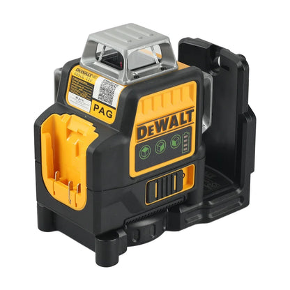 DeWalt DW089LG 360°-os lézeres szintező — professzionális építőipari mérőeszköz, nagy pontosságú lézer, vezeték nélküli/újratölthető.