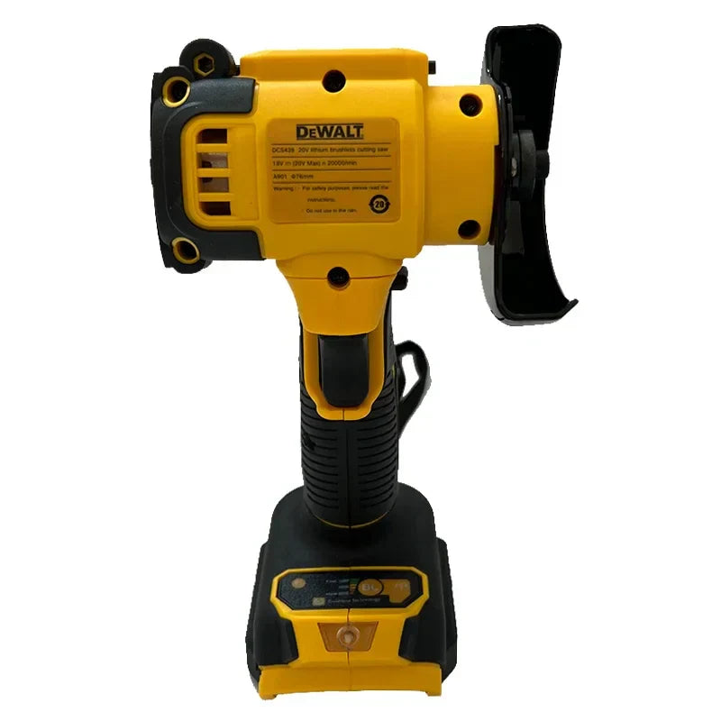 DEWALT 20V/18V mini akkus sarokcsiszoló, vezeték nélküli — csiszoló- és polírozógép, elektromos vágócsiszoló gyémánttárcsához, elektromos kéziszerszám.