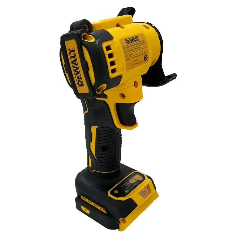 DEWALT 20V/18V mini akkus sarokcsiszoló, vezeték nélküli — csiszoló- és polírozógép, elektromos vágócsiszoló gyémánttárcsához, elektromos kéziszerszám.