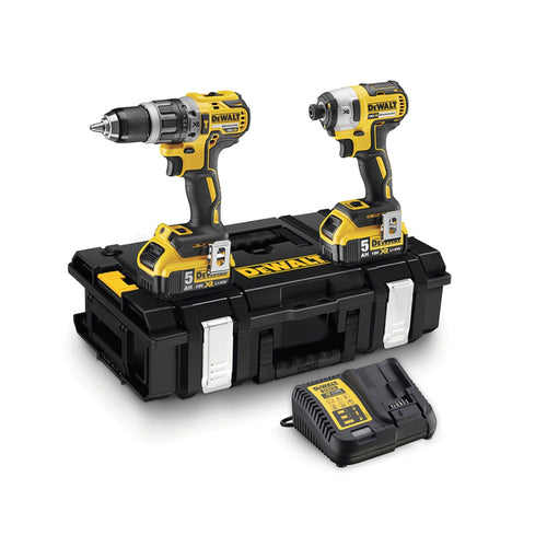 Kombinált fúró és ütvecsavarozó DeWalt Brushless.