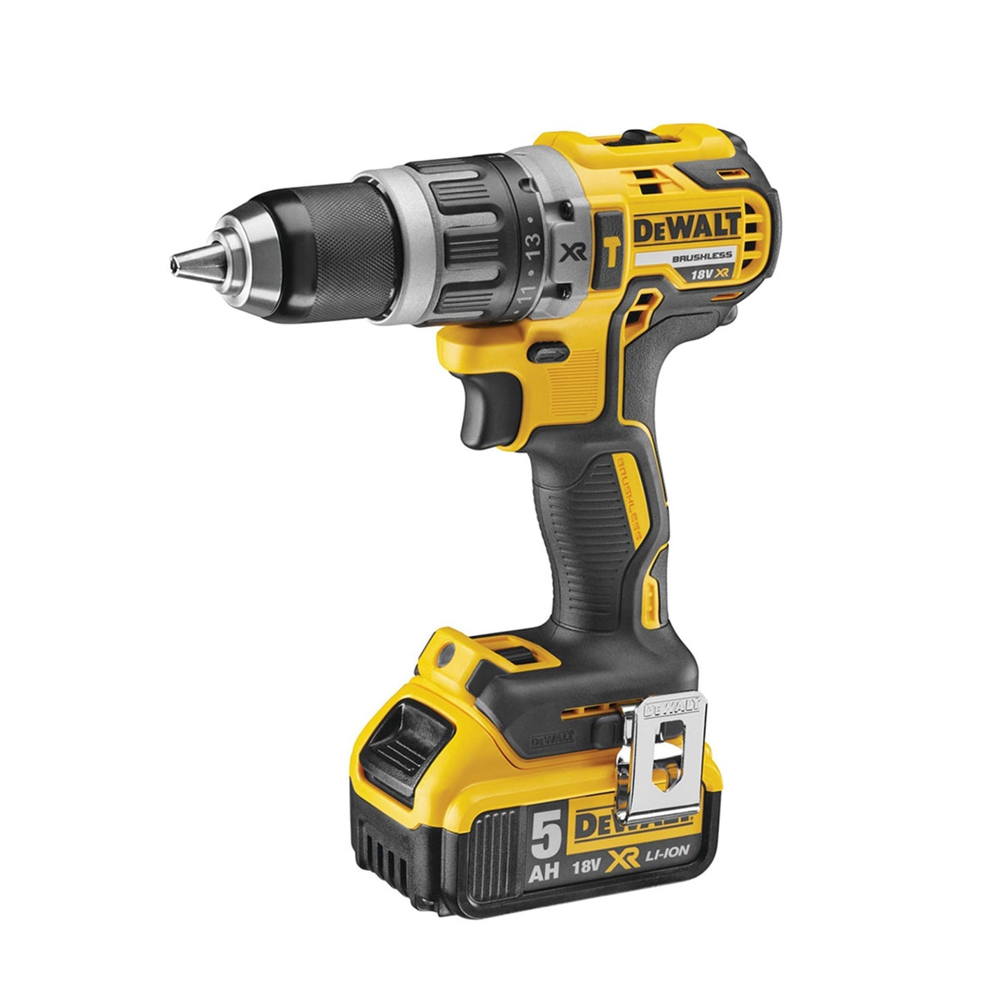 Kombinált fúró és ütvecsavarozó DeWalt Brushless.